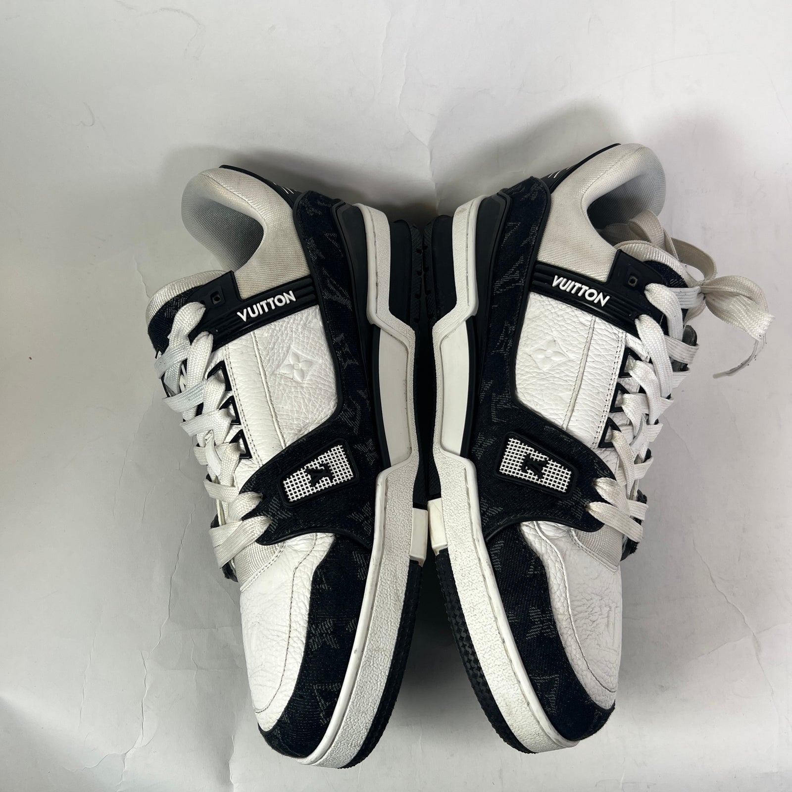 Louis Vuitton Denim Monogram LV Trainers
