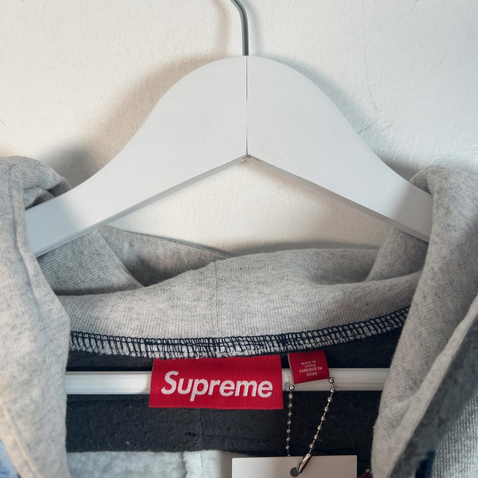 Supreme Patchwork Zip Up Hoodie Size M