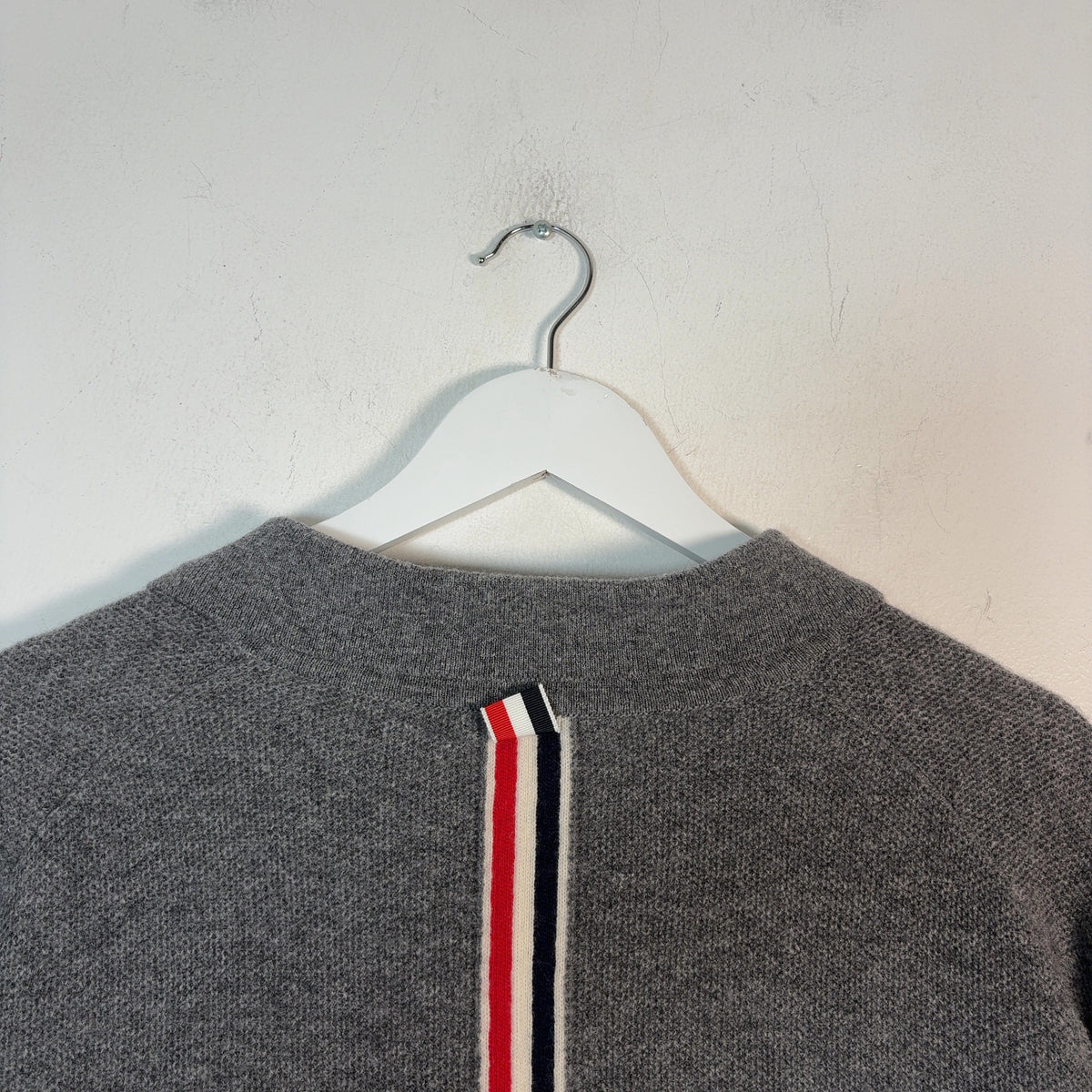 Thom Browne 3-Pocket Button-Up Knitted Cardigan