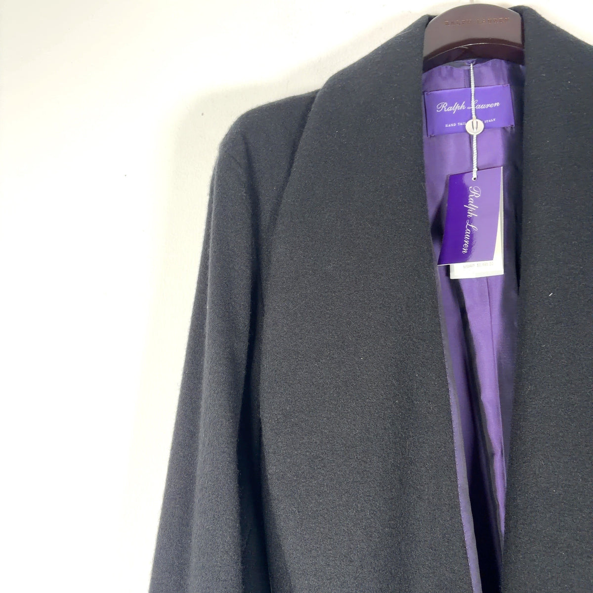 Ralph Lauren Purple Label Cashmere Tassell Light Jacket