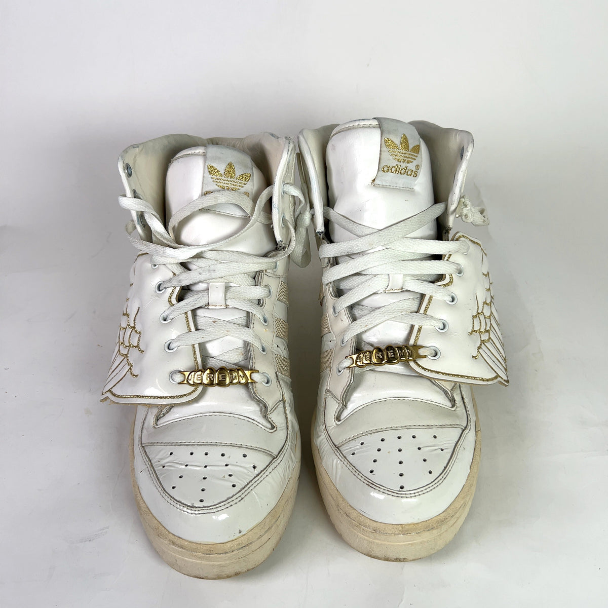 Jeremy Scott x Adidas SS10 Patent Leather Wing 1.0 Sneakers