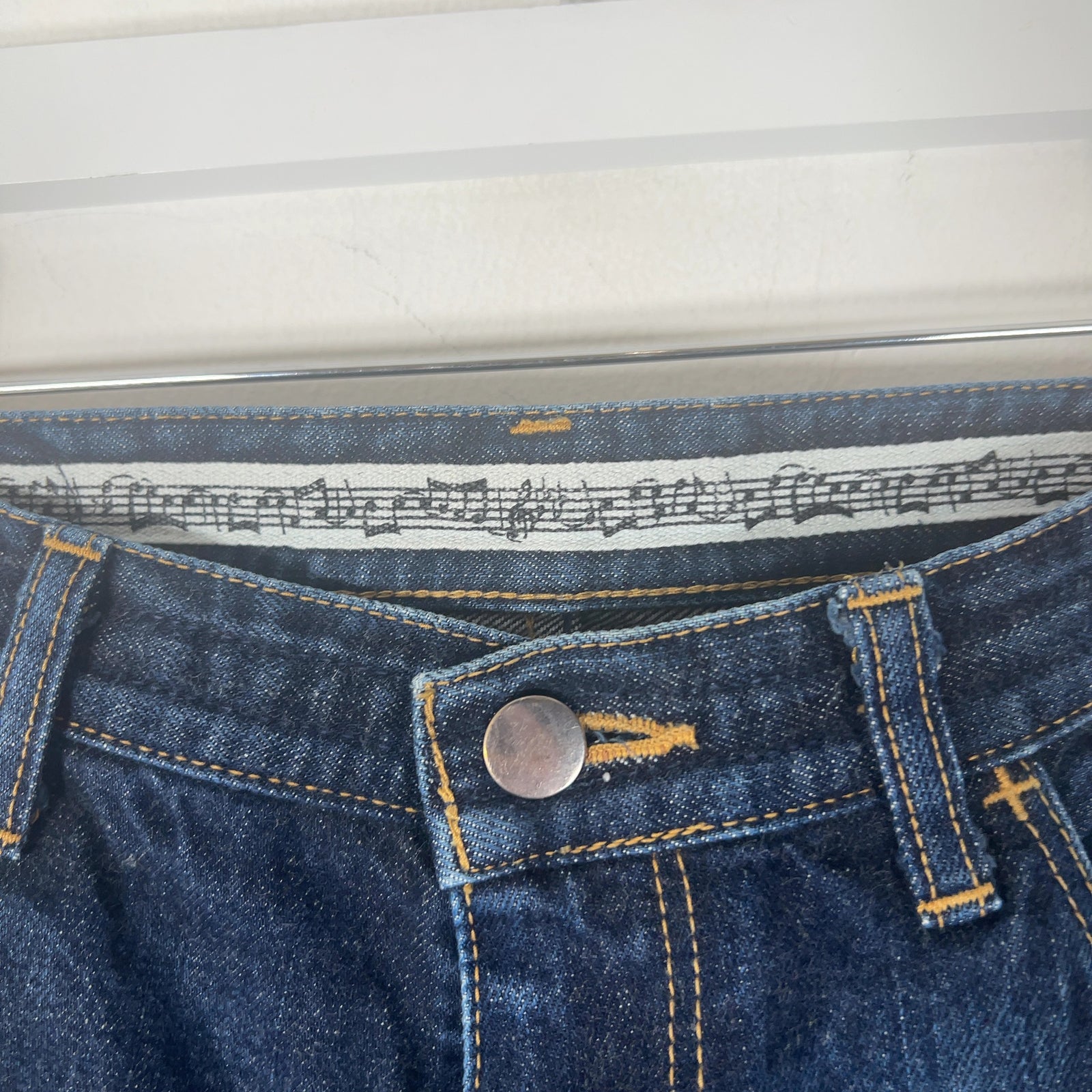 Number (N)ine Pain Raw Denim Jeans