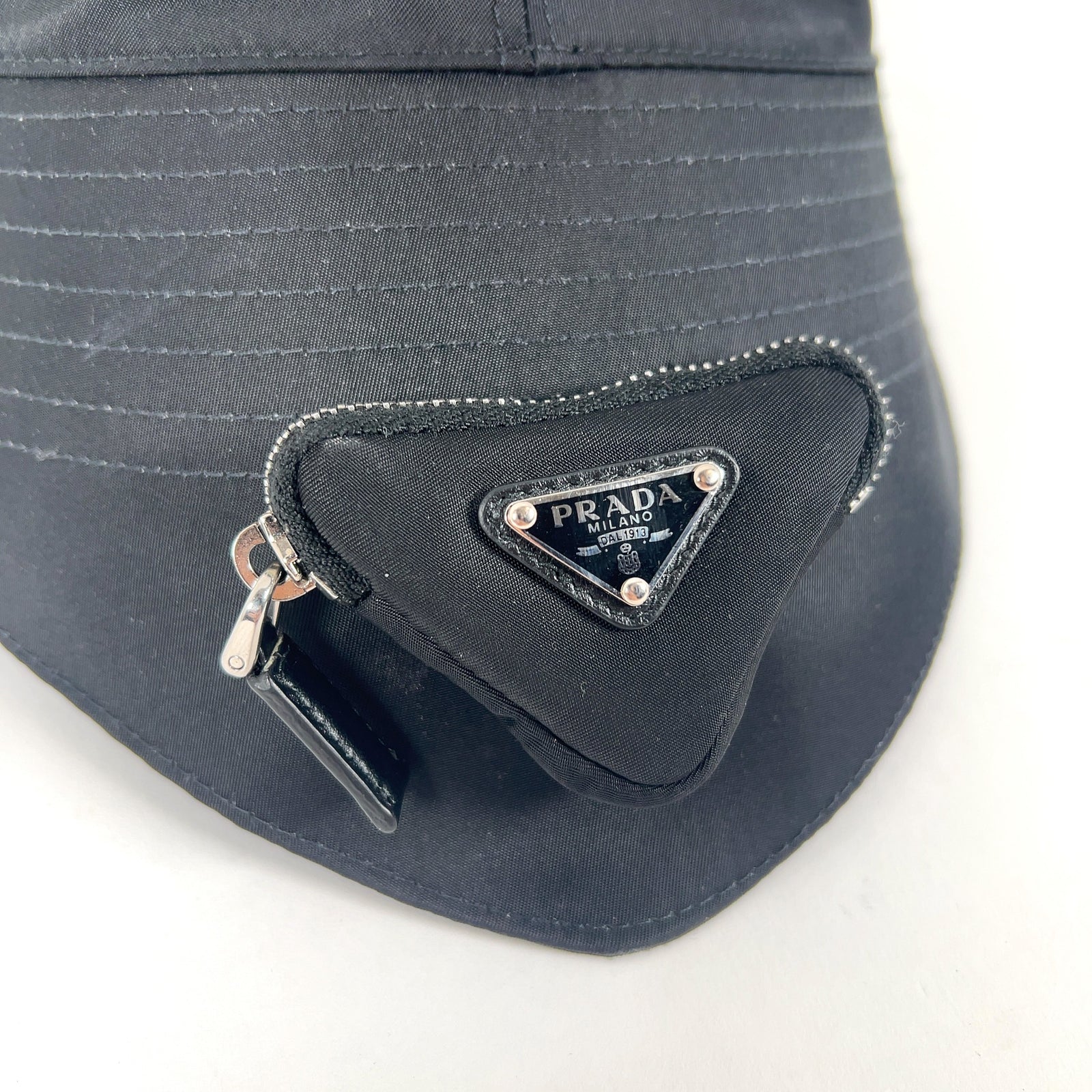 Prada Pouch Re-Nylon Bucket Hat