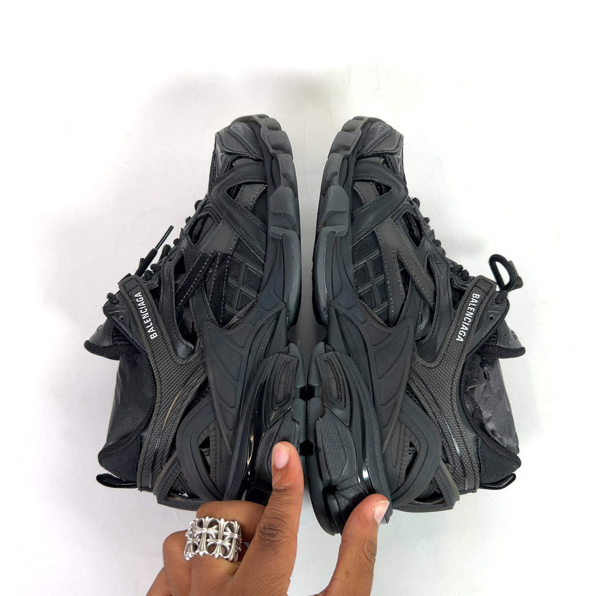 Balenciaga Triple Black Track 2 Sneakers