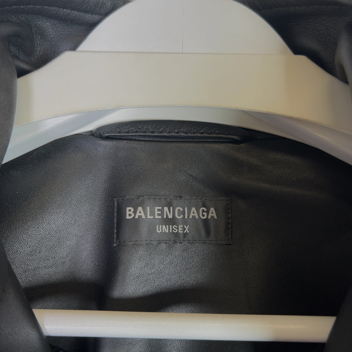 Balenciaga 3B Oversized Lambskin Track Jacket