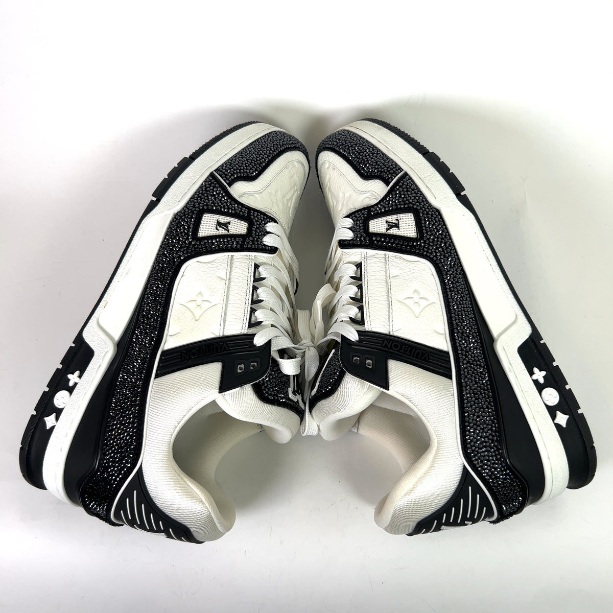 Louis Vuitton x Swarvoski Crystalized Trainers