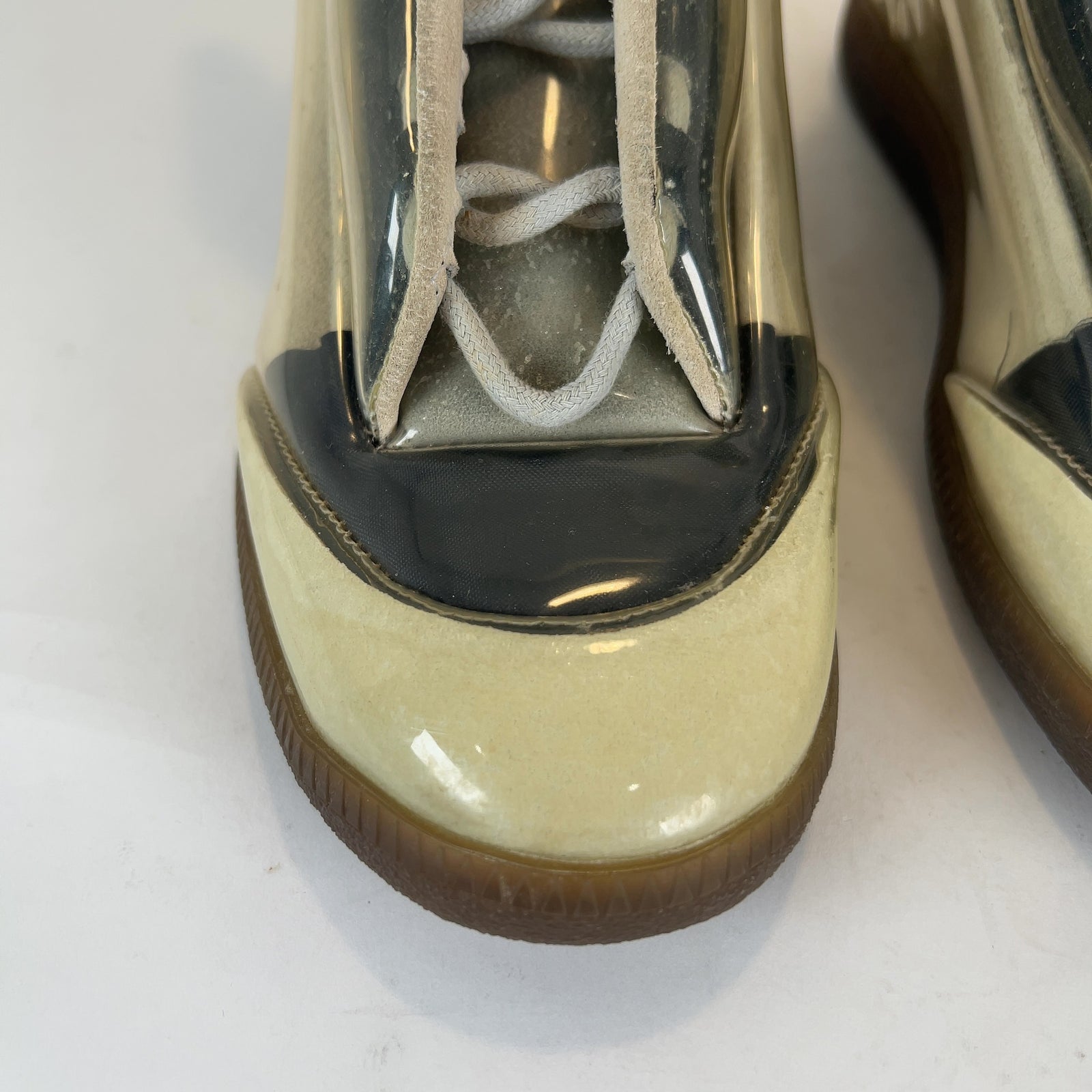 Maison Margiela Translucent PVC Future Hightop Sneakers