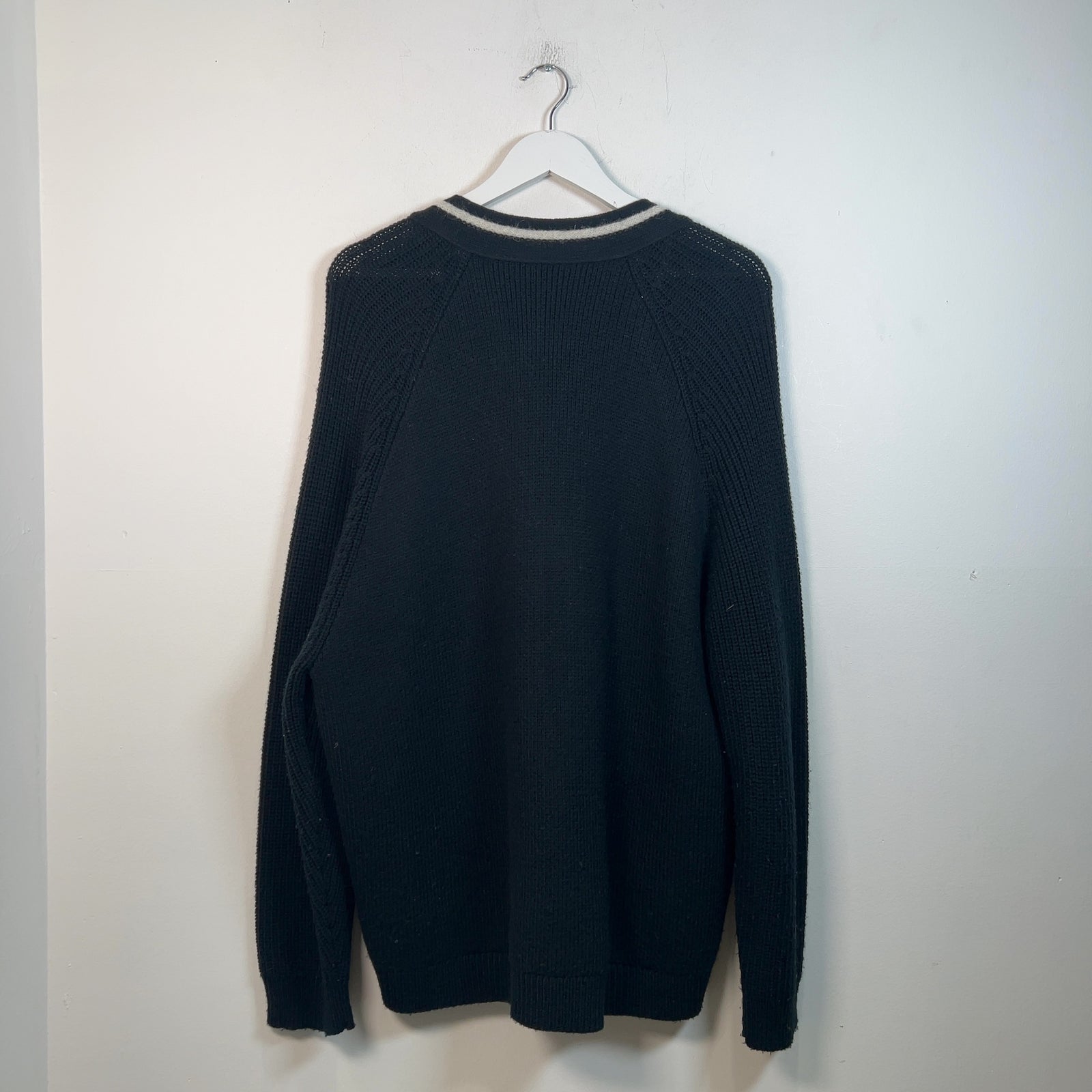 Marine Serre Argyle Knit Cardigan SizeM