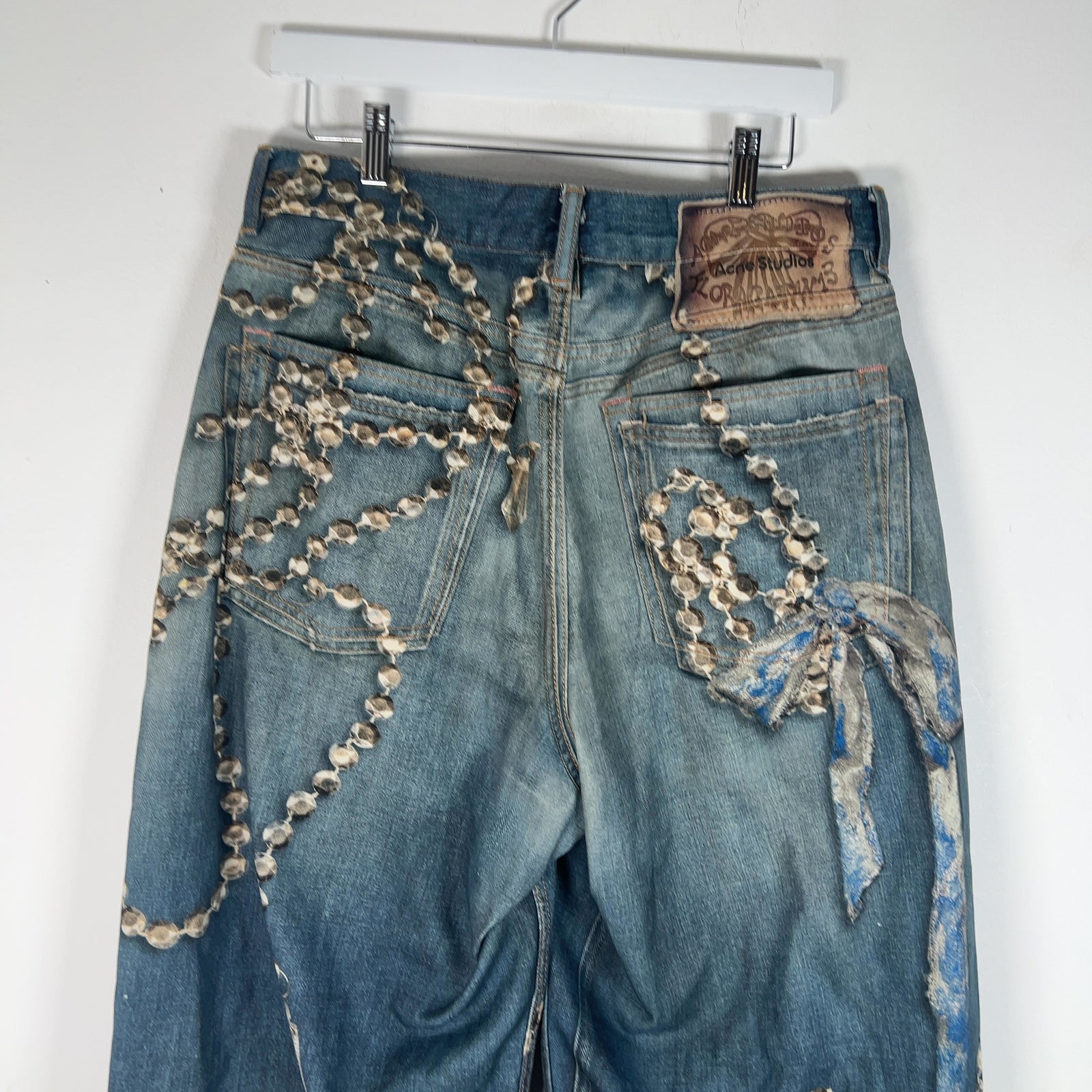 Acne Studios 1981 ‘Mid Blue’ Trompe L’oeil Jeans