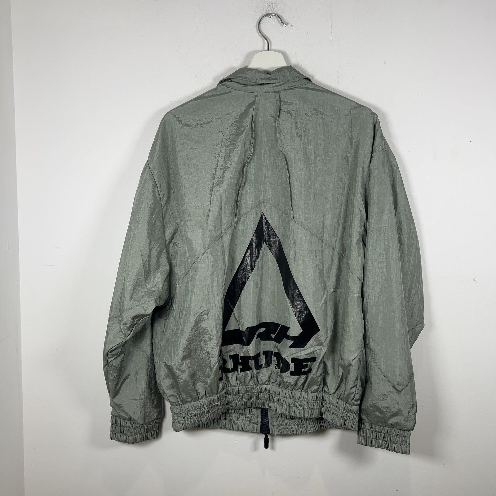 Rhude Grey Logo Track Jacket