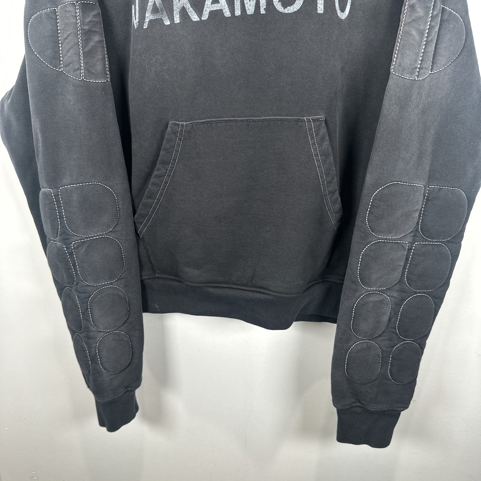 Satoshi Nakamoto Padded Logo Hoodie Size L
