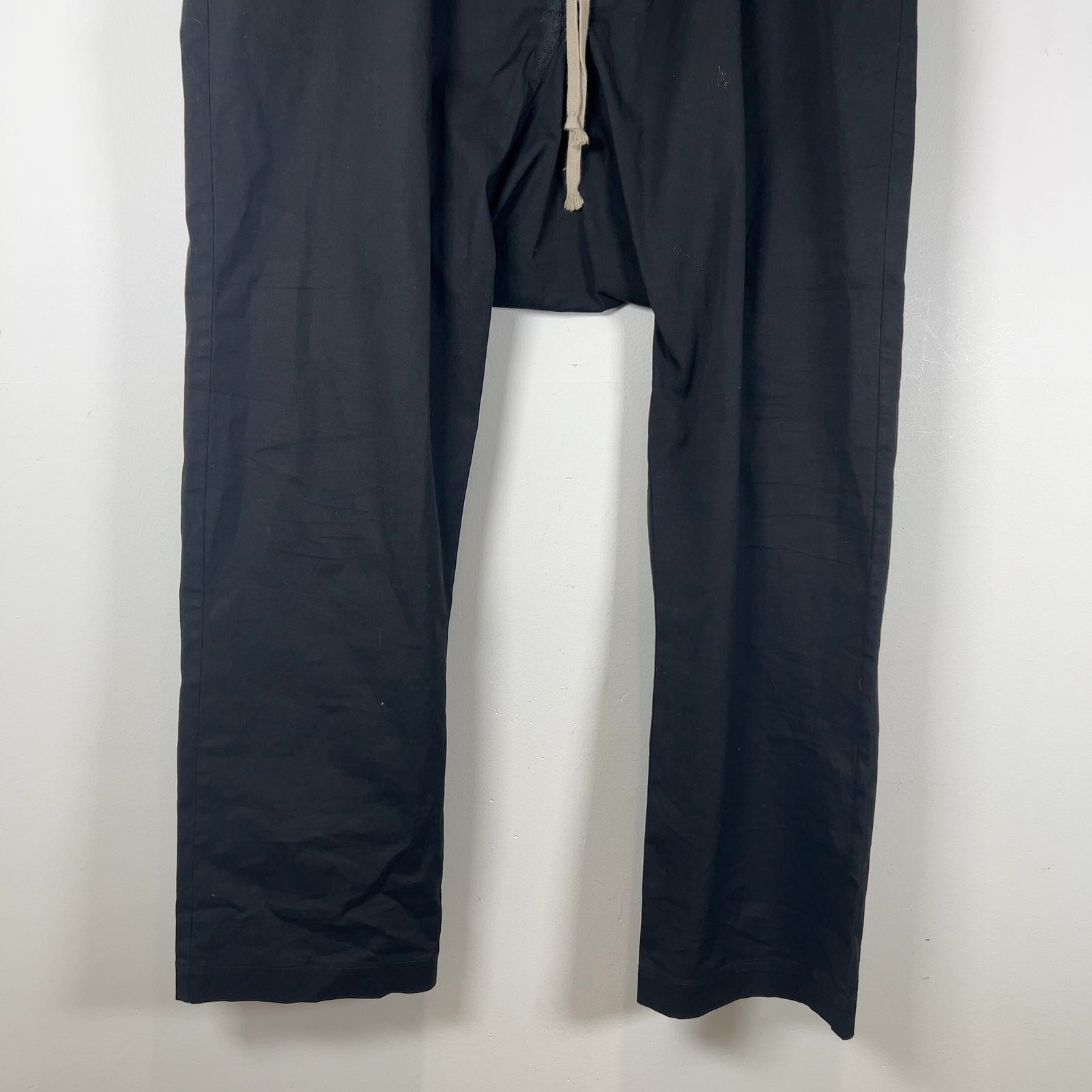 Rick Owens DRKSHDW Drop Crotch Straight Leg Pants