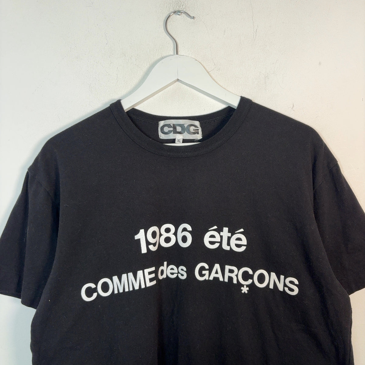 Comme Des Garcons 1986 Graphic Logo T-Shirt