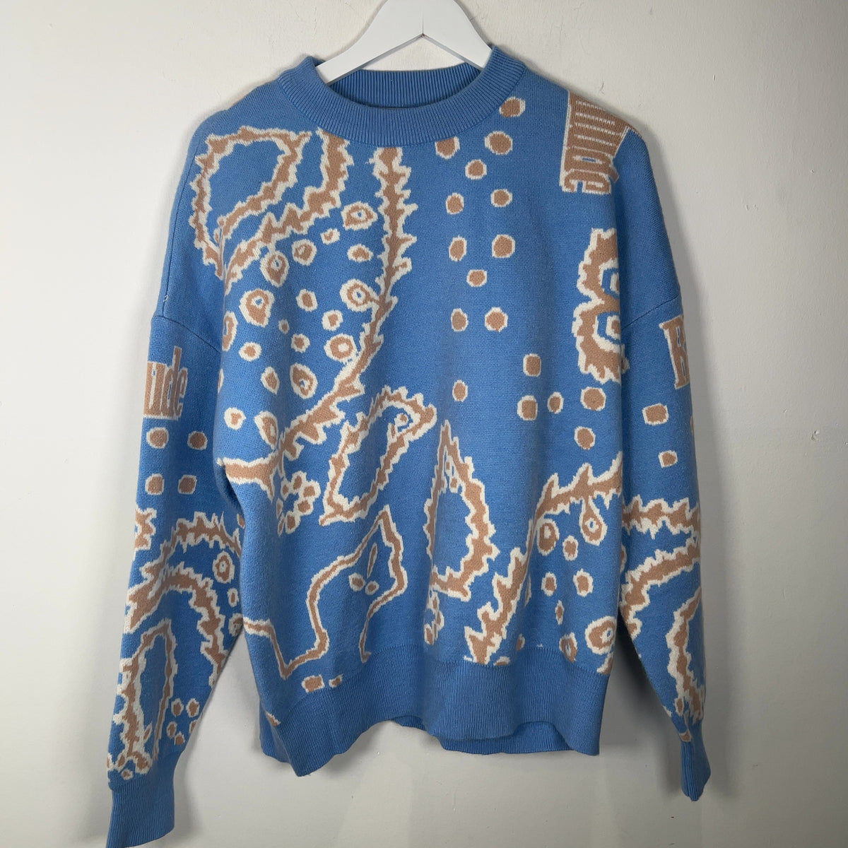 Rhude Bandana Knit Sweater