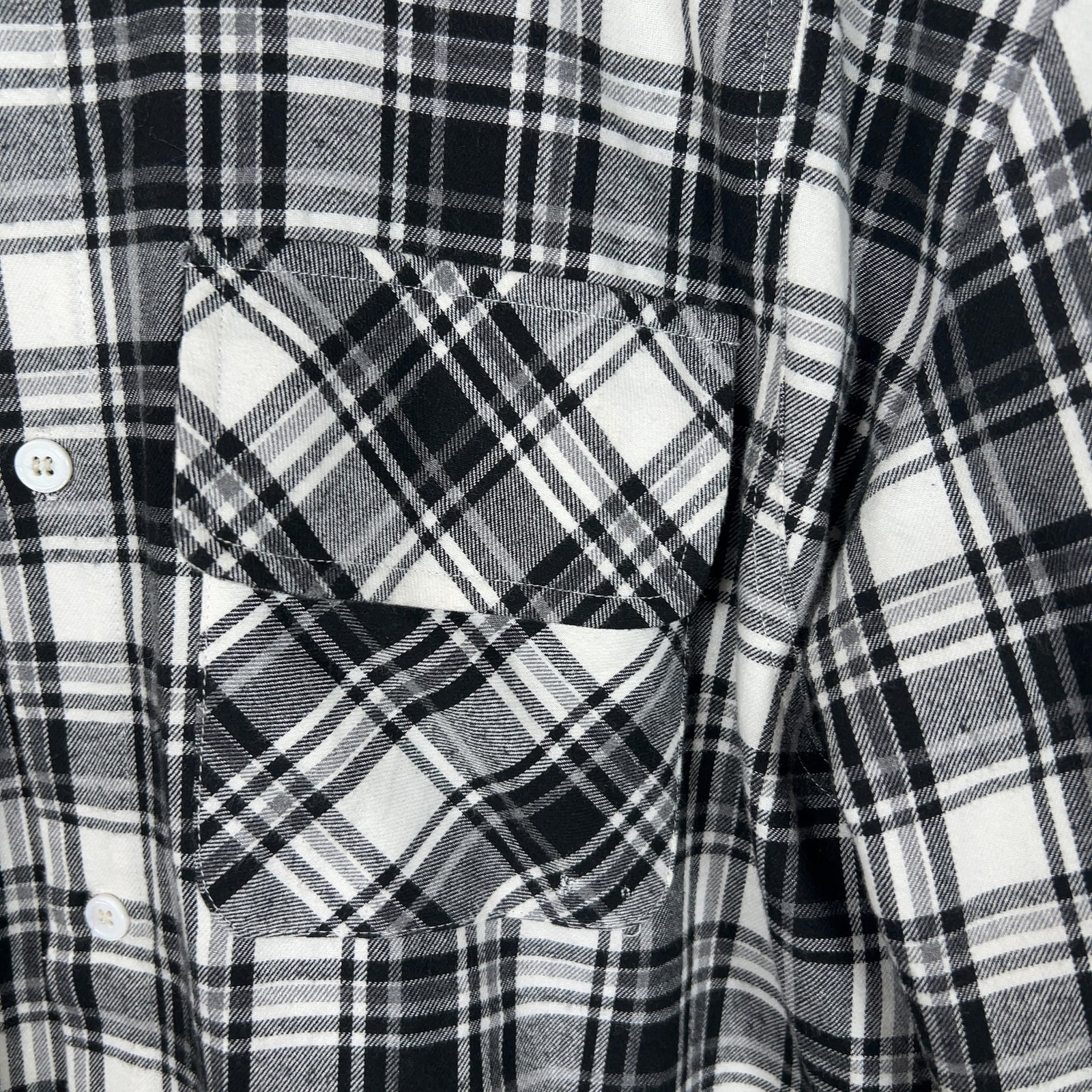 Science Projects Cropped Flannel Shirt
