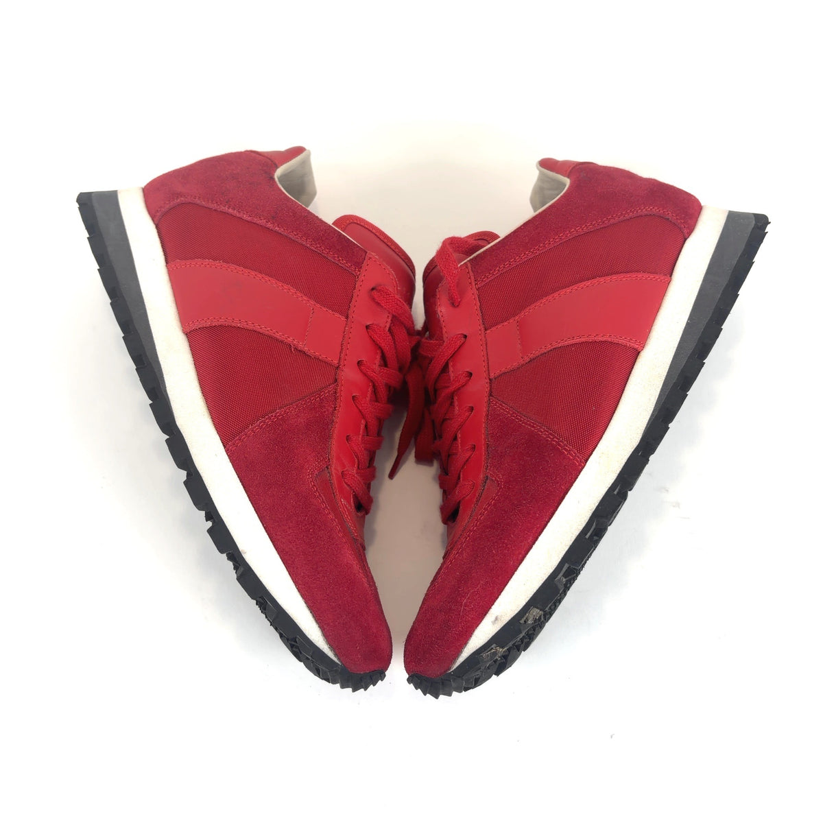 Maison Margiela Red Retro Runner Lowtop Sneaker