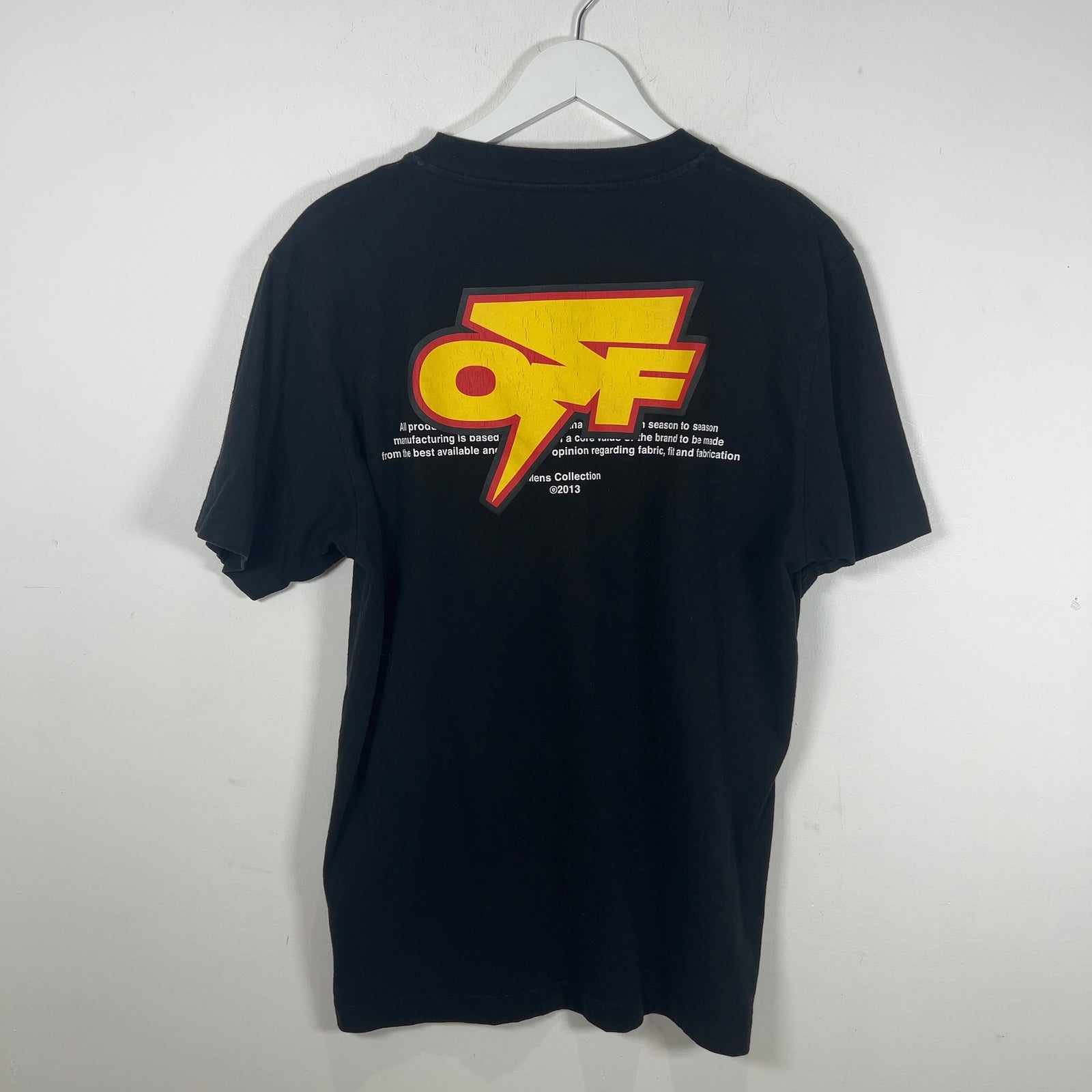 Off-White Thunder Graphic Logo T-Shirt