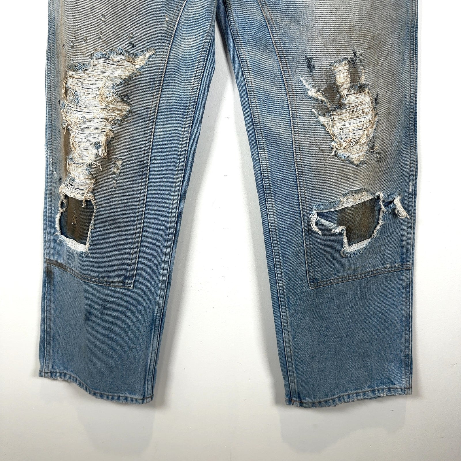 MM6 Maison Margiela Distressed Carpenter Denim Jeans