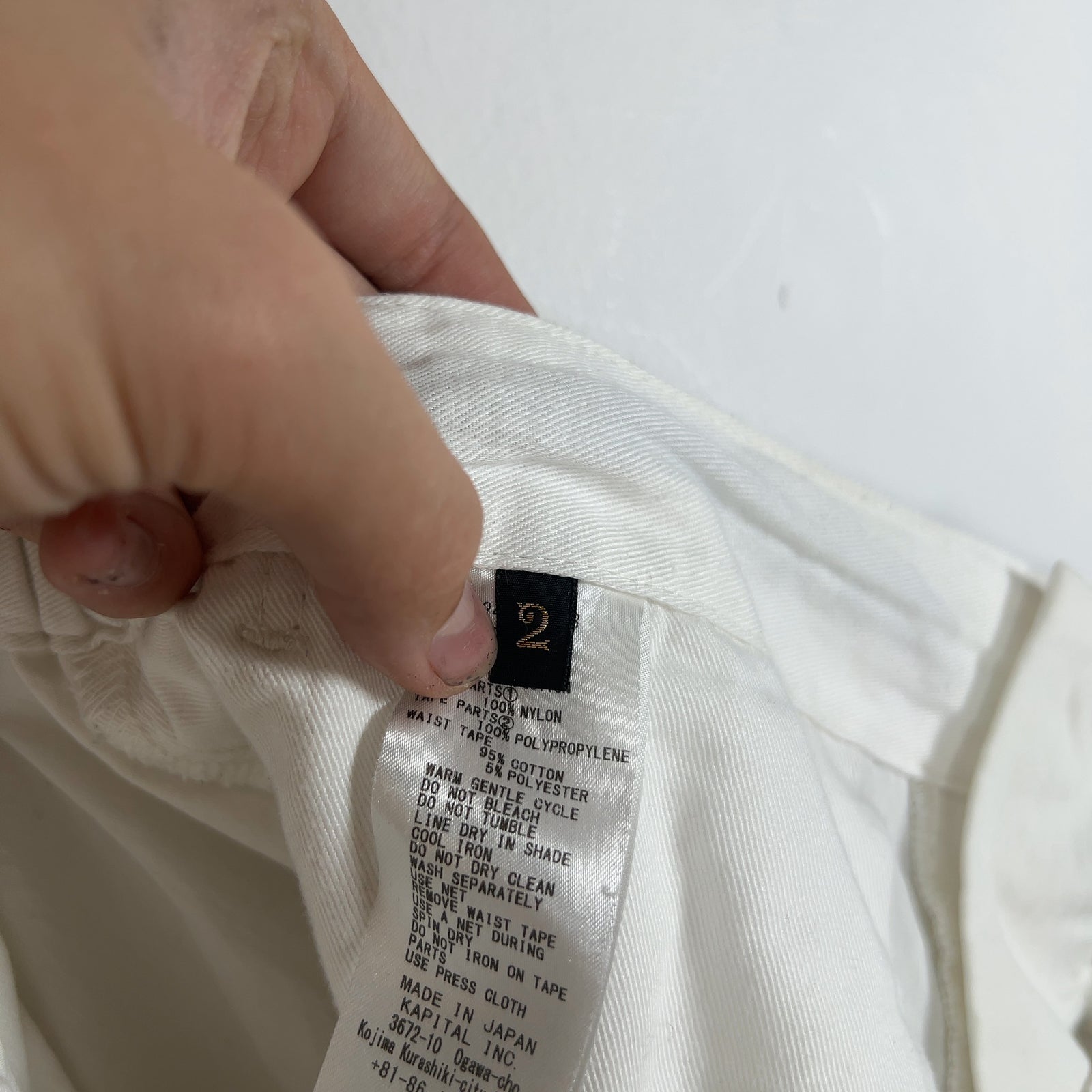 Kapital Velcro Logo Shorts