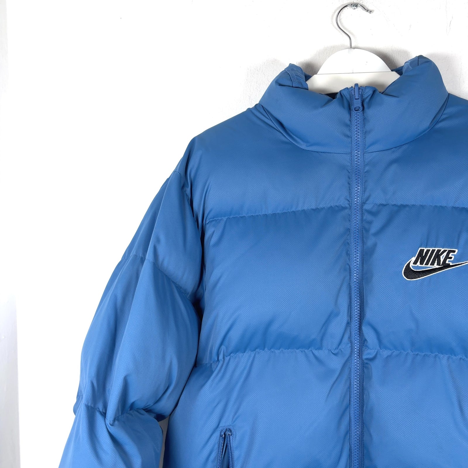 Supreme x Nike Snakeskin Patch Logo Puffer Jacket