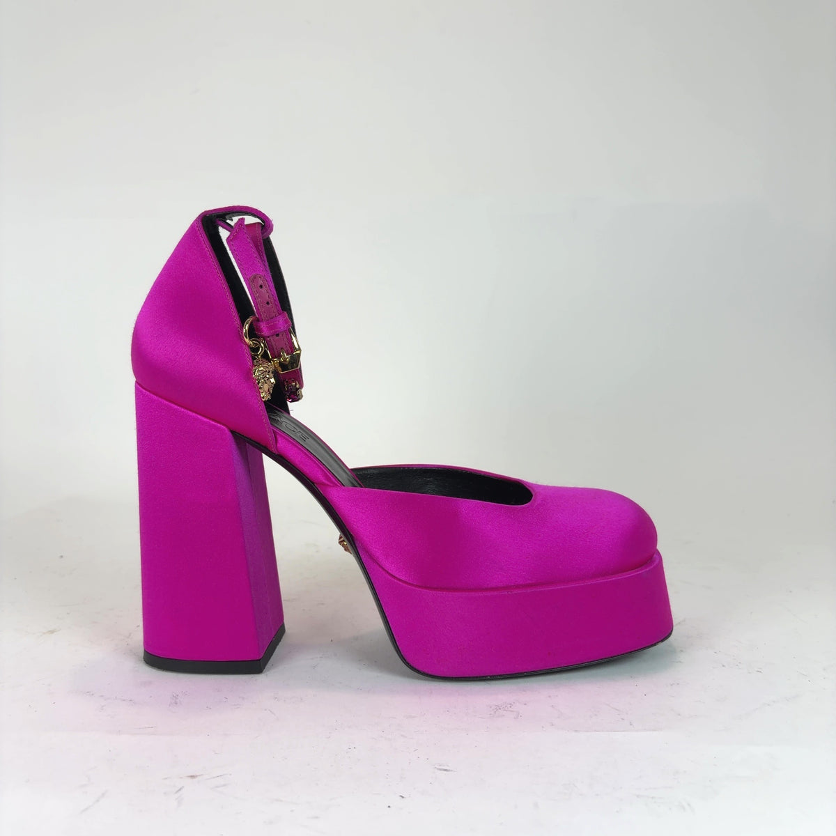 Versace Medusa Aevitas Platform Pump Heels