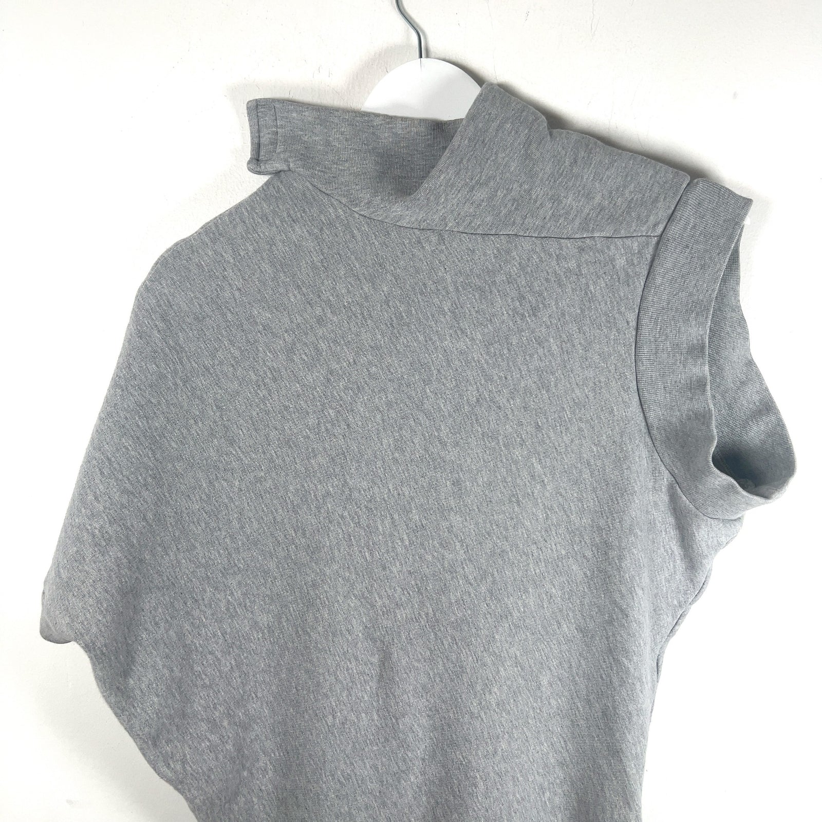 Maison Margiela Aysmetrical Hybrid Sweatshirt Dress
