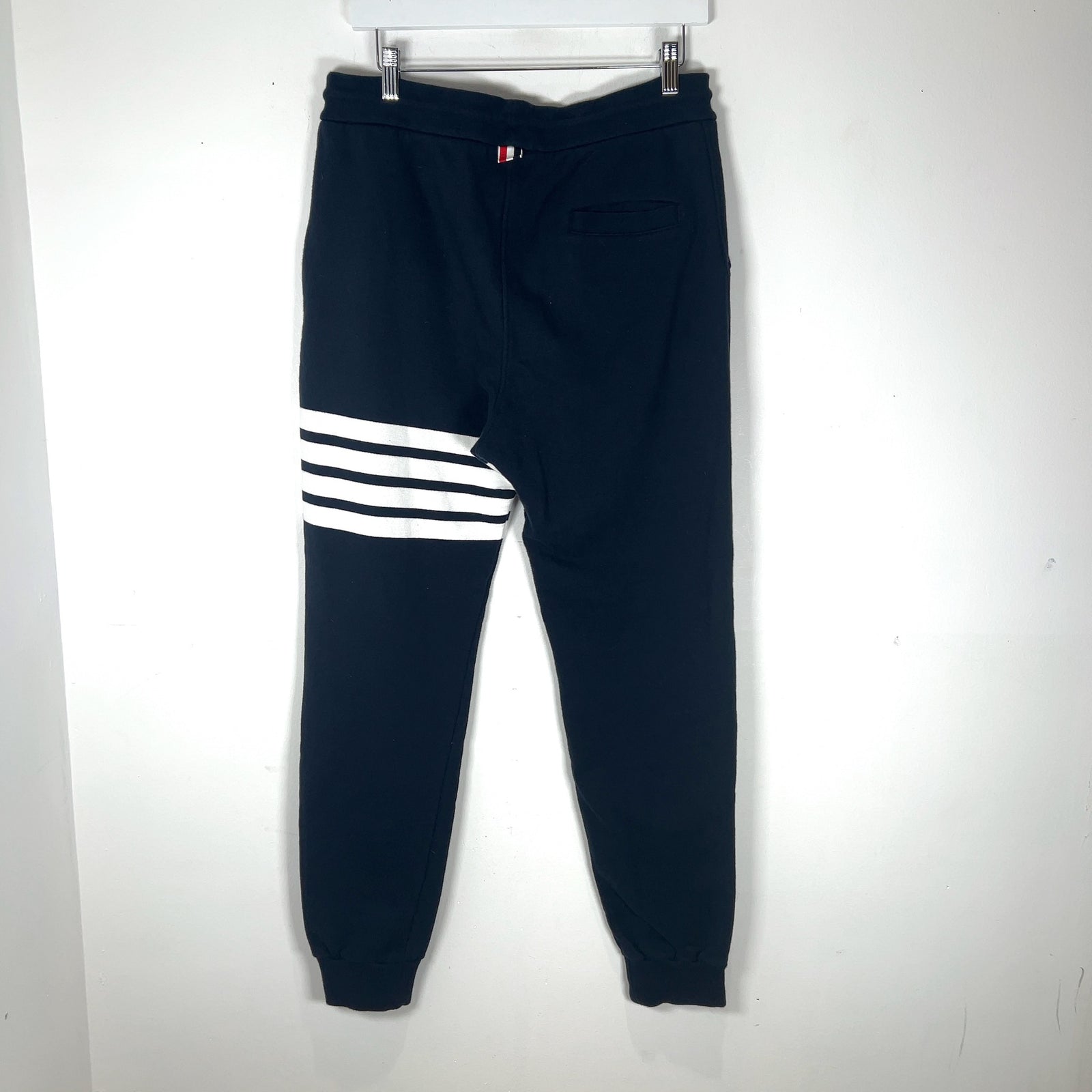 Thom Browne 4-Bar Navy Sweatpants