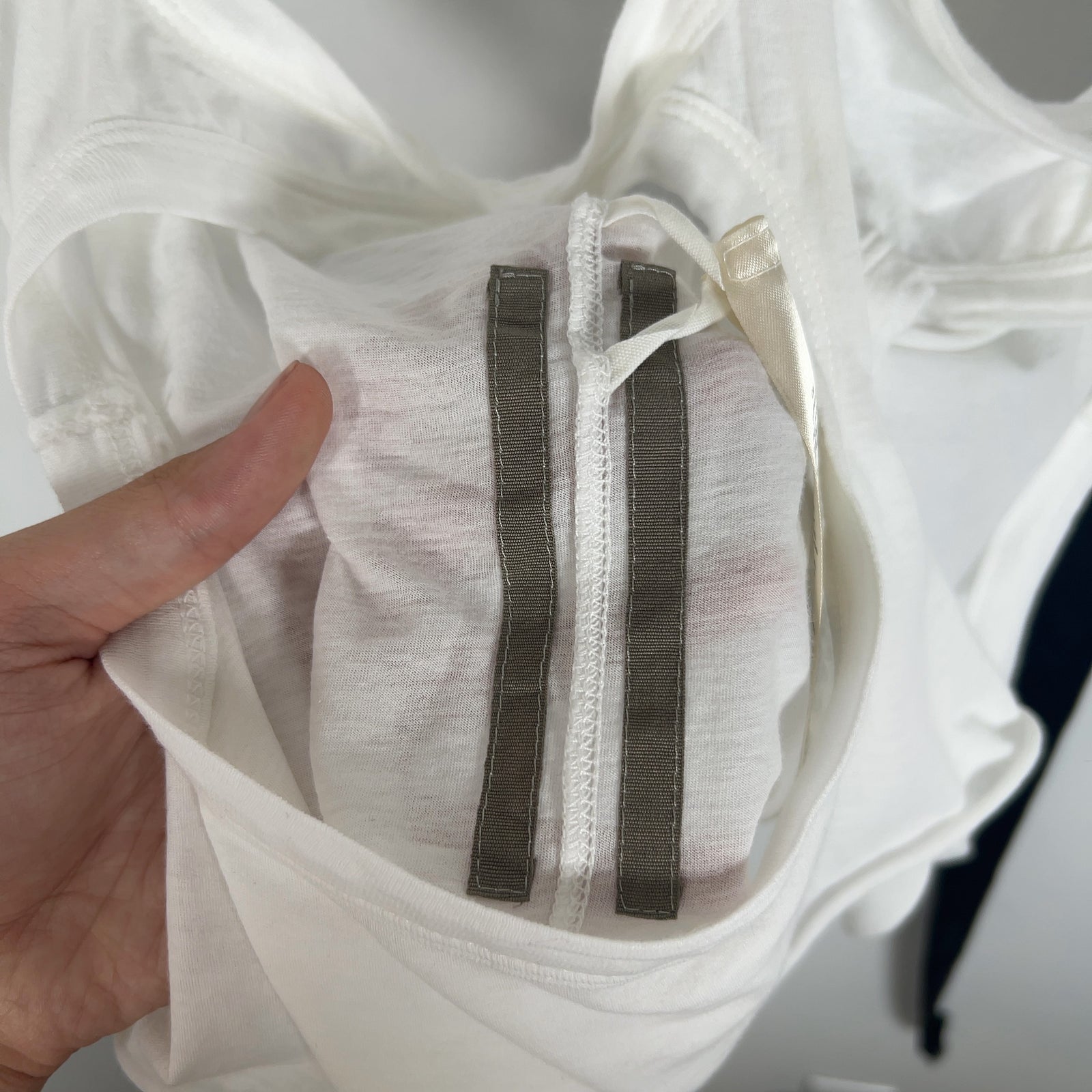 Rick Owens DRKSHDW SS18 'Membrane' Distressed Tank Top