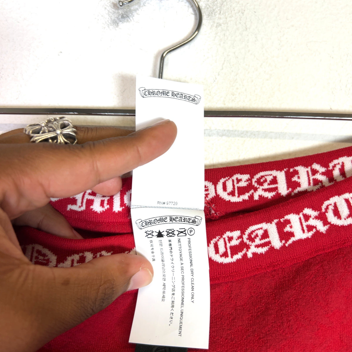 Chrome Hearts Monogram Cross Long Skirt