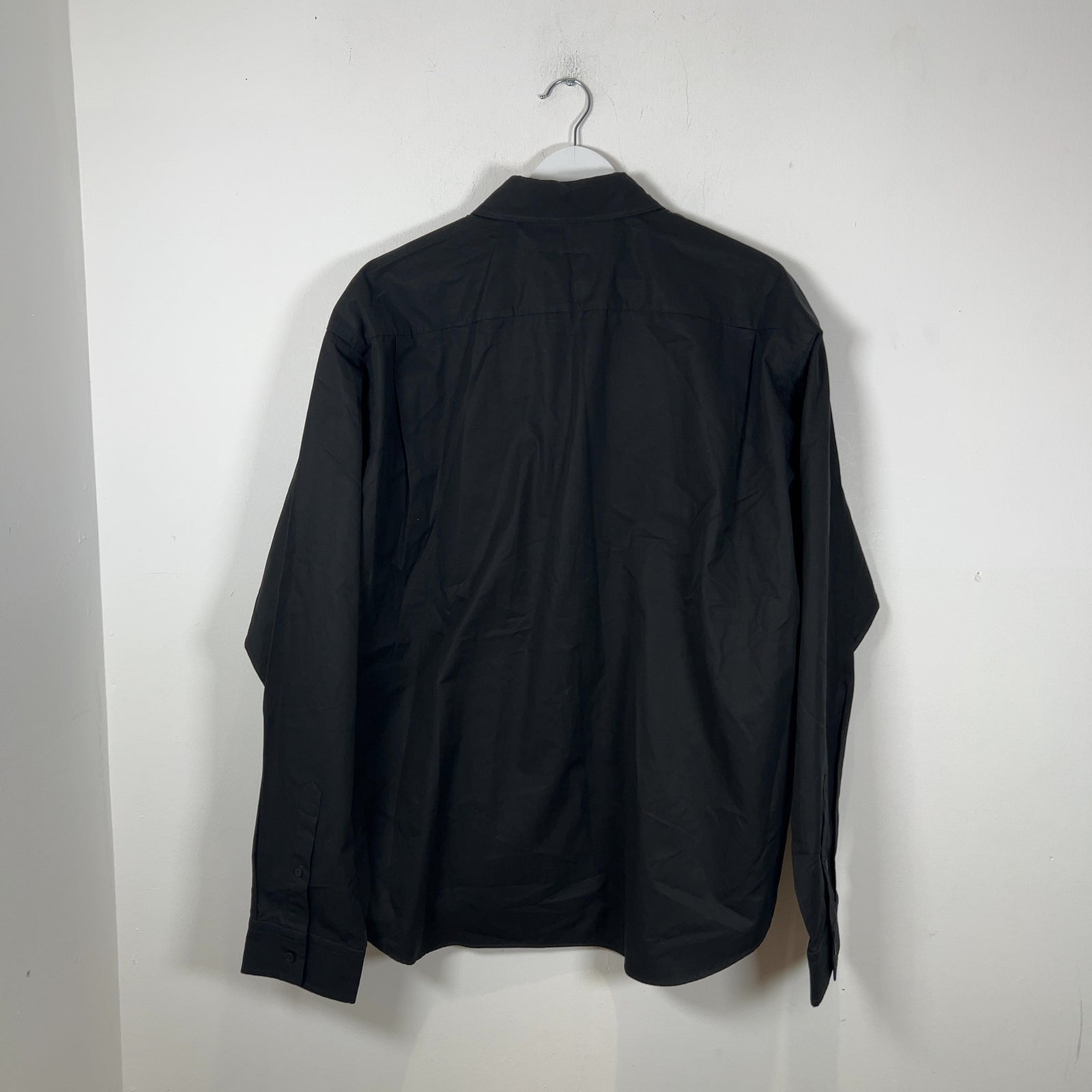 Balenciaga Collar Logo Button Up Shirt