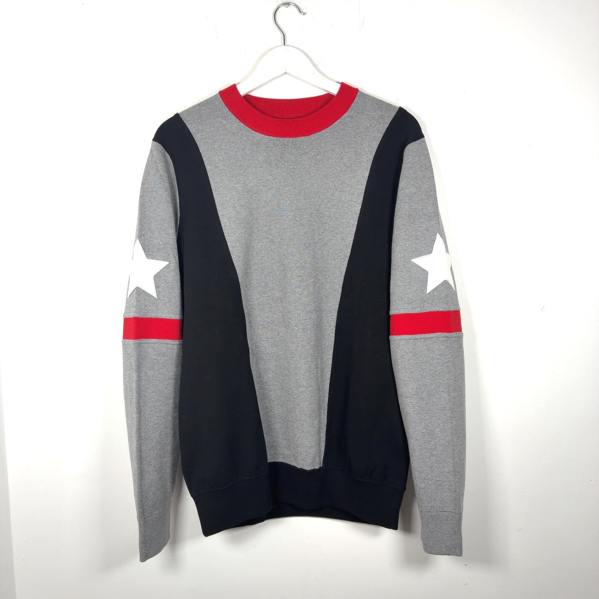 Givenchy SS17 Embroidered Star Patch Sweater