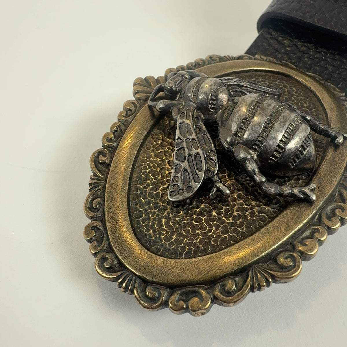 Dolce & Gabbana ‘Bee’ Ornament Oval Belt