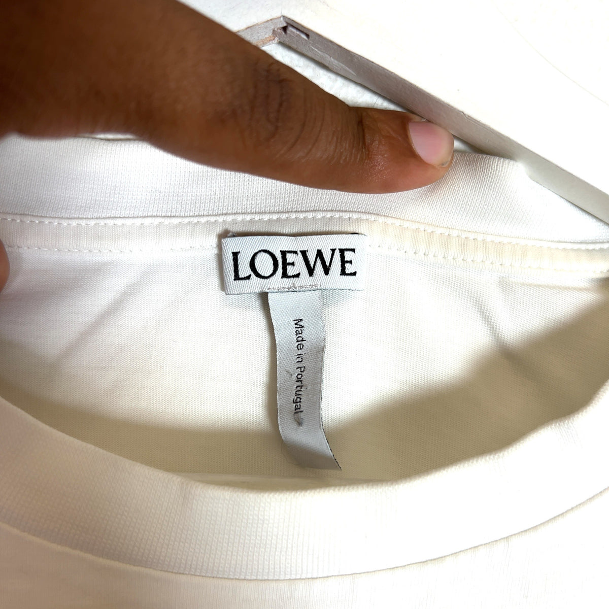 Loewe Anagram Embroidered T-Shirt