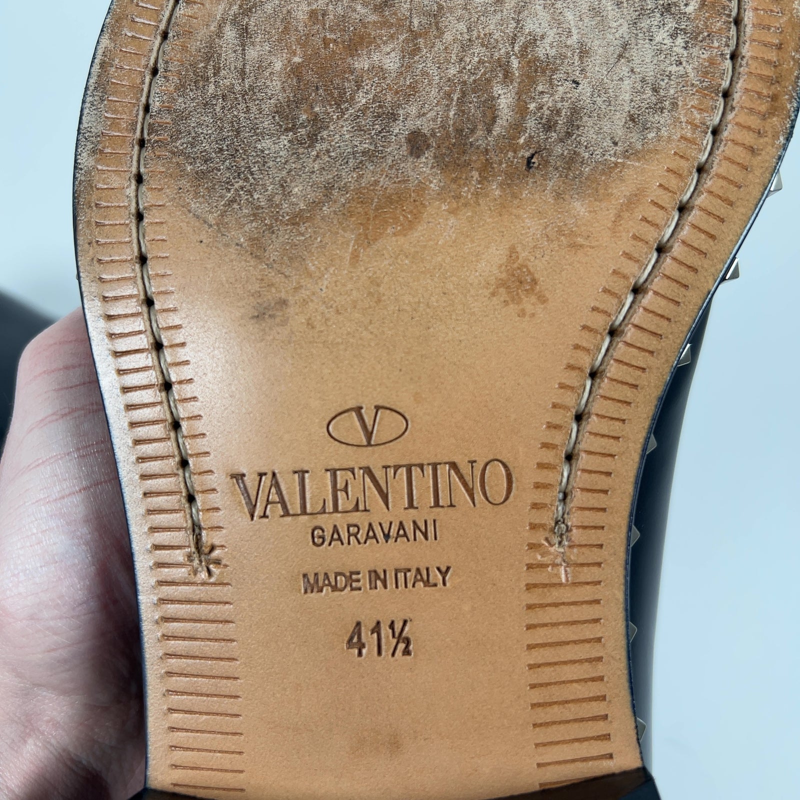 Valentino Garavani Derby Rockstud Dress Shoes
