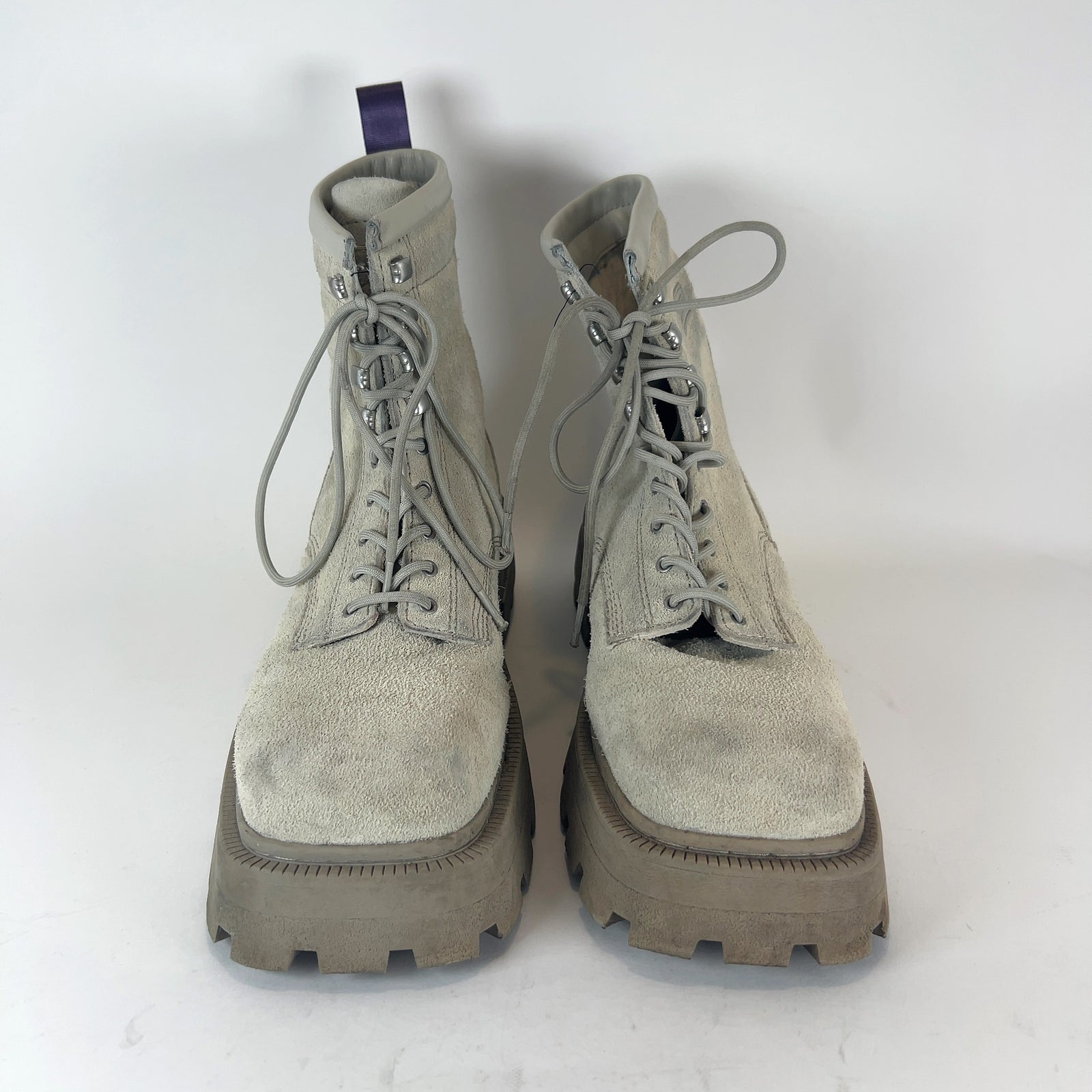 Eytys Suede Combat Platform Boots