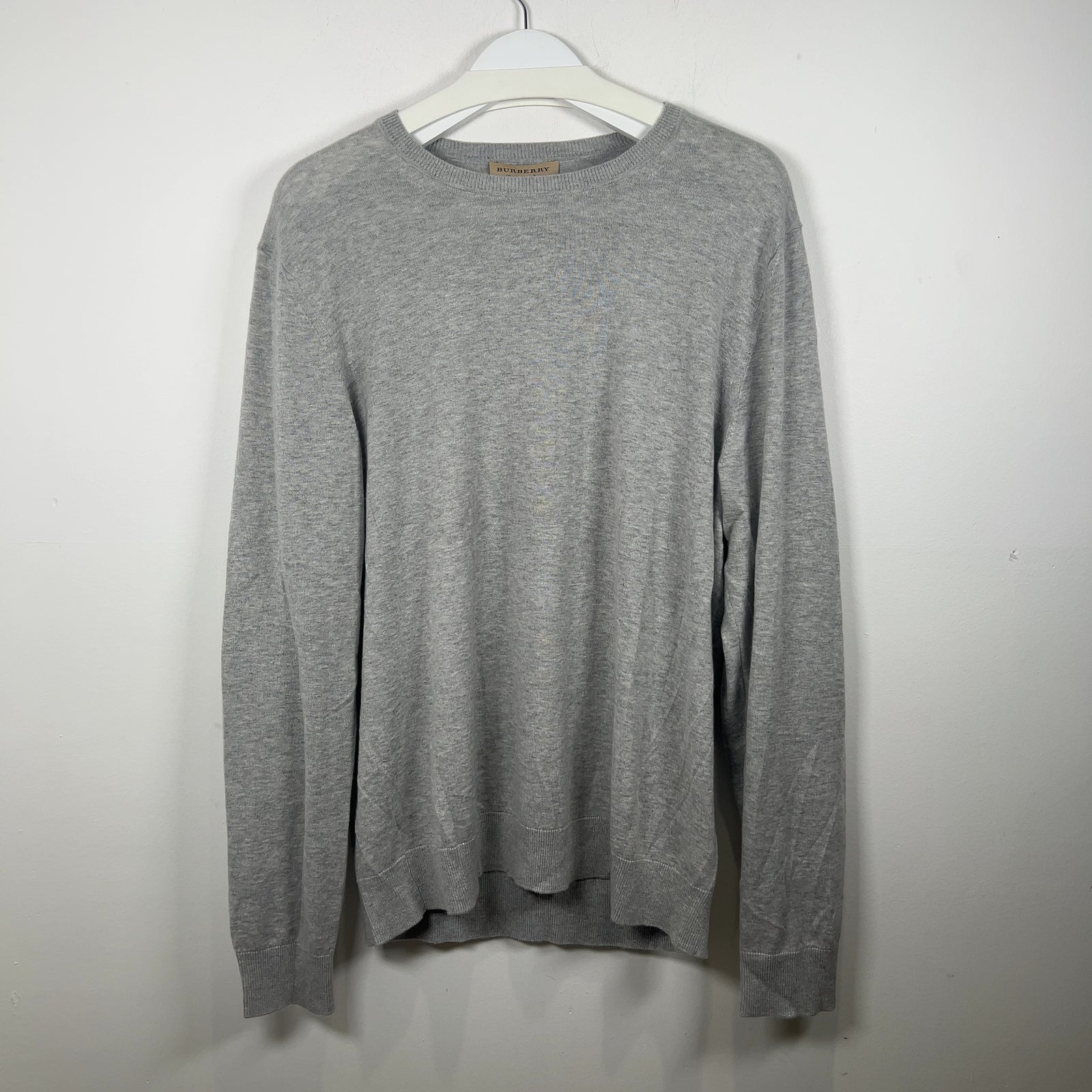 Burberry Cashmere Elbow Patch Sweater