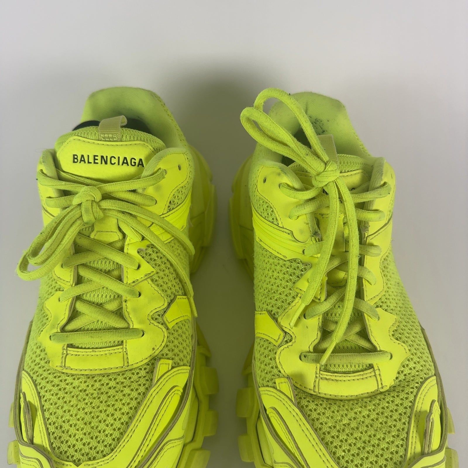 Balenciaga Neon Track 3 Lowtop Sneakers