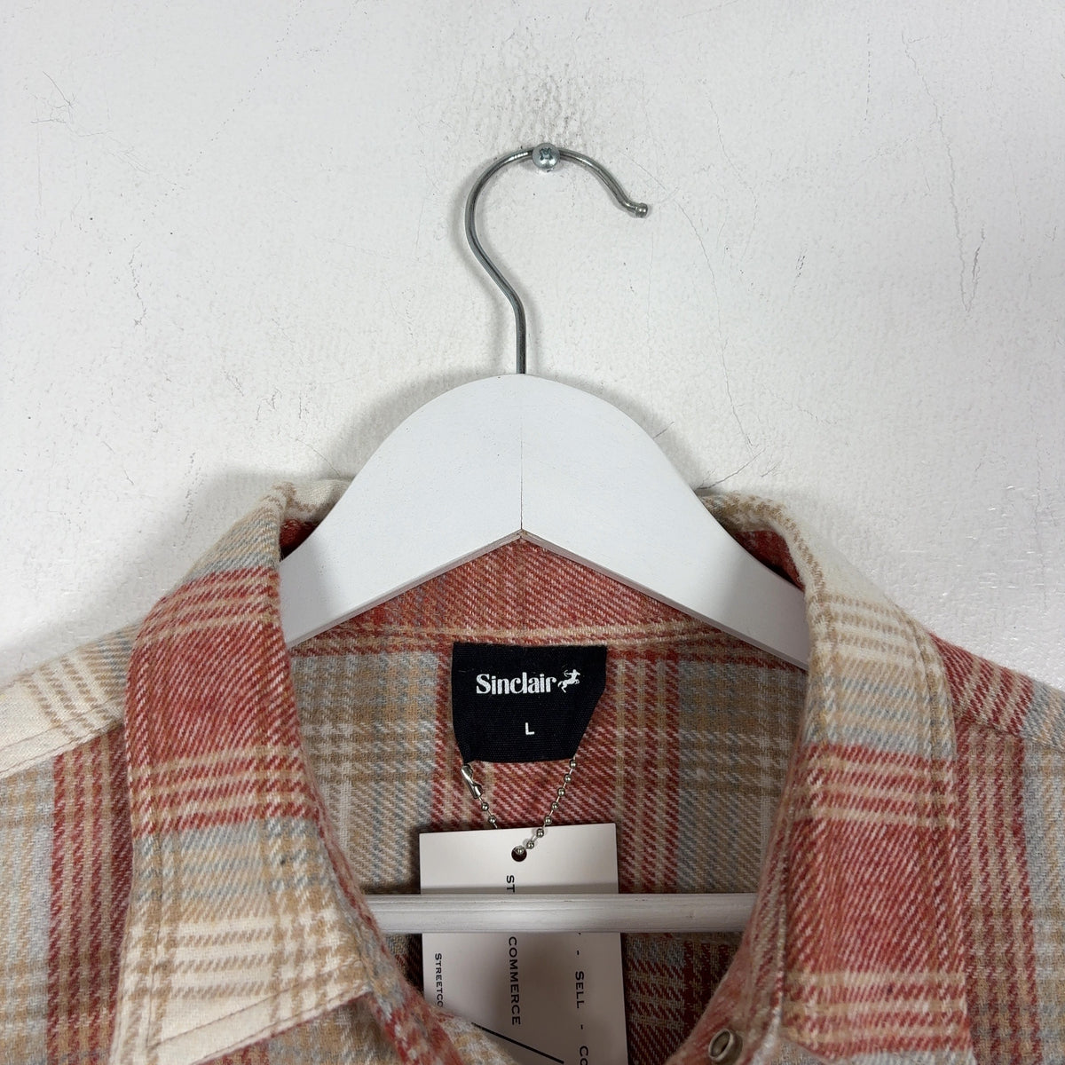 Sinclair Spell-Out Logo Flannel Shirt