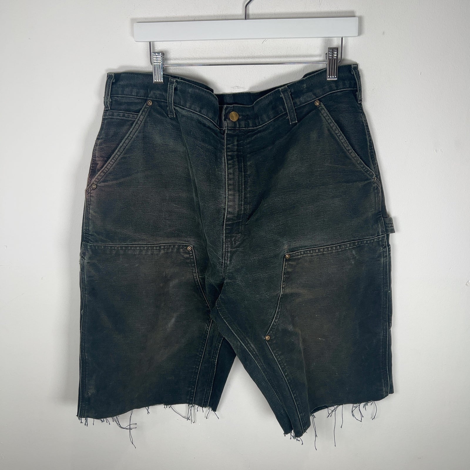 Carhartt Vintage Distressed Cut-Off 'Double Knee' Carpenter Shorts