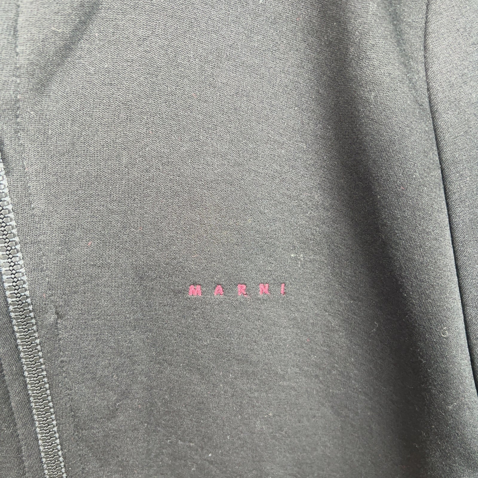 Marni Short Sleeve Technical Oversized Hoodie