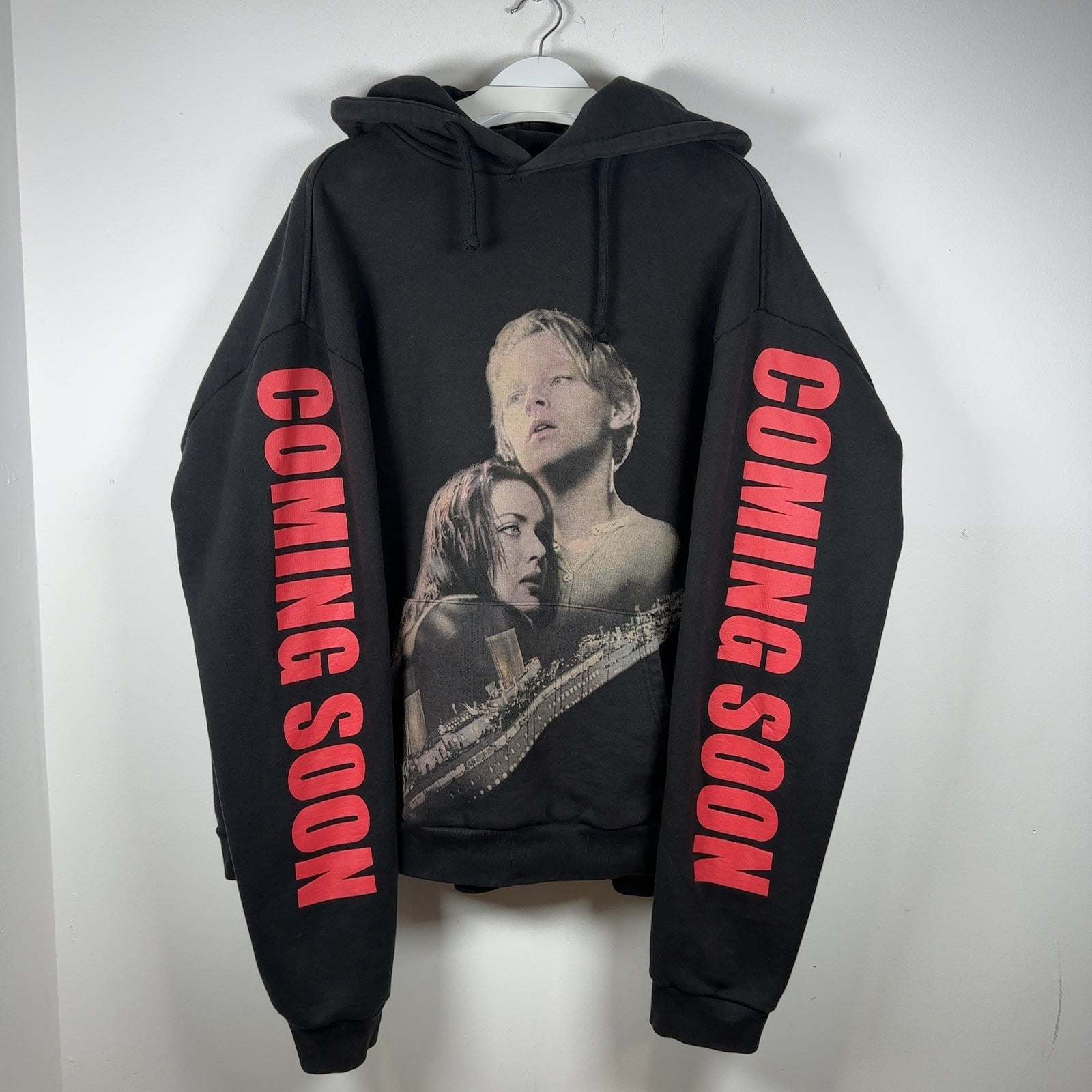 Vetements SS16 Titanic Coming Soon Hoodie