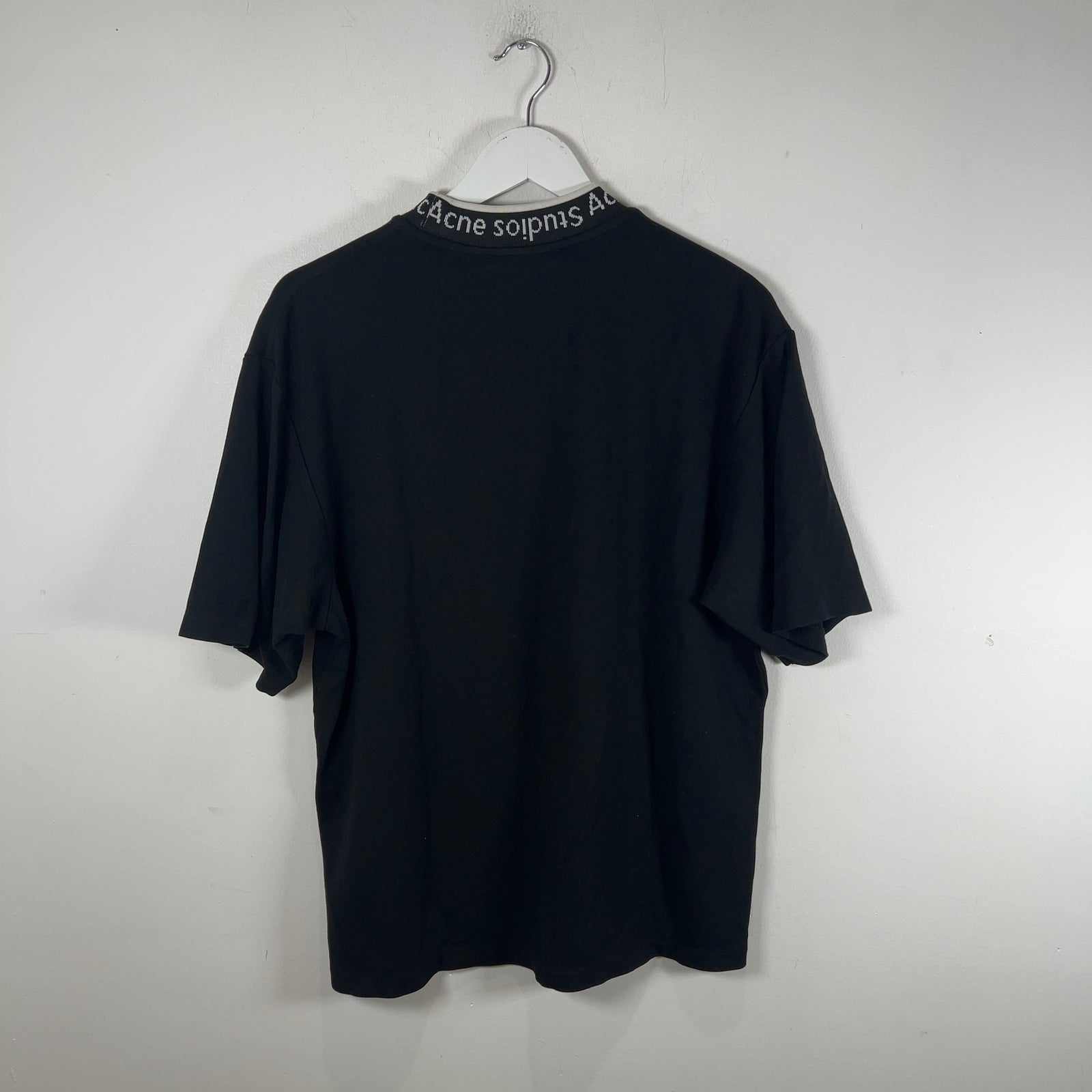 Acne Studios Logo Collar T-Shirt