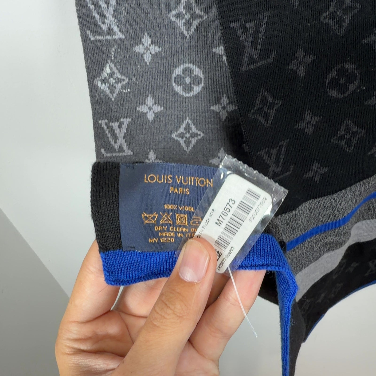 Louis Vuitton Color Block Monogram Scarf