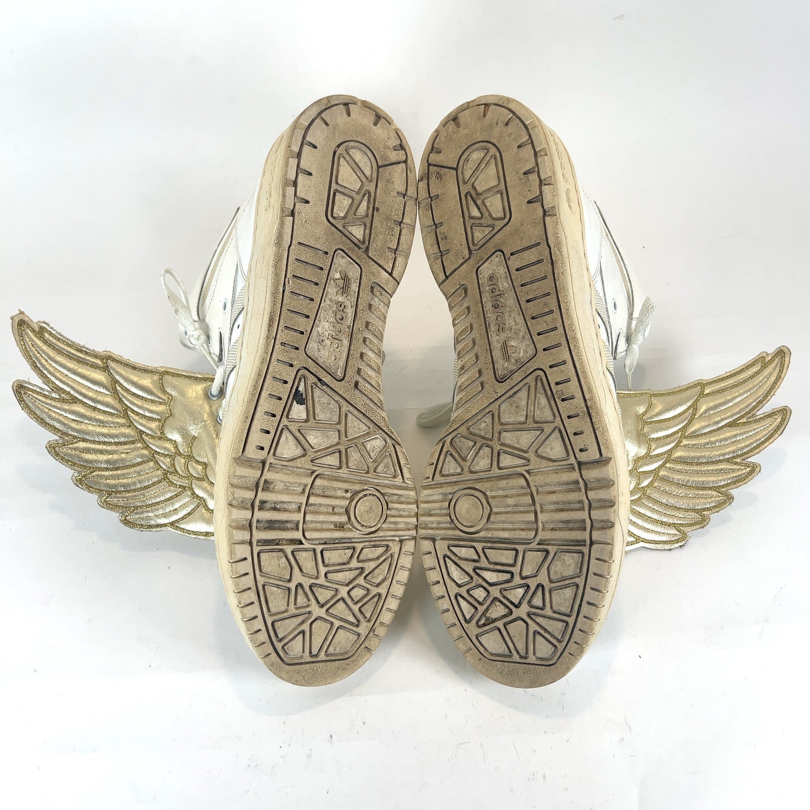 Jeremy Scott x Adidas SS10 Golden Wings Hightop Sneakers