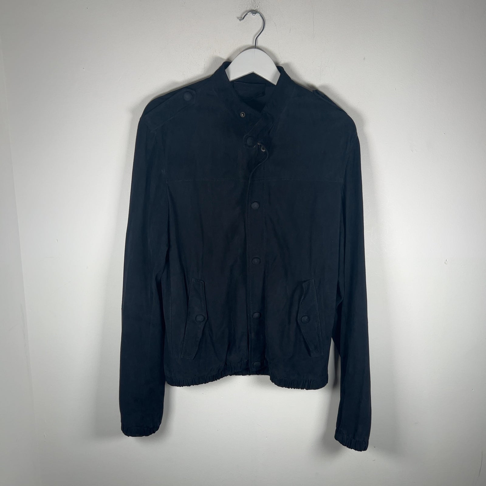 Prada FW08 Suede Zip Up Jacket