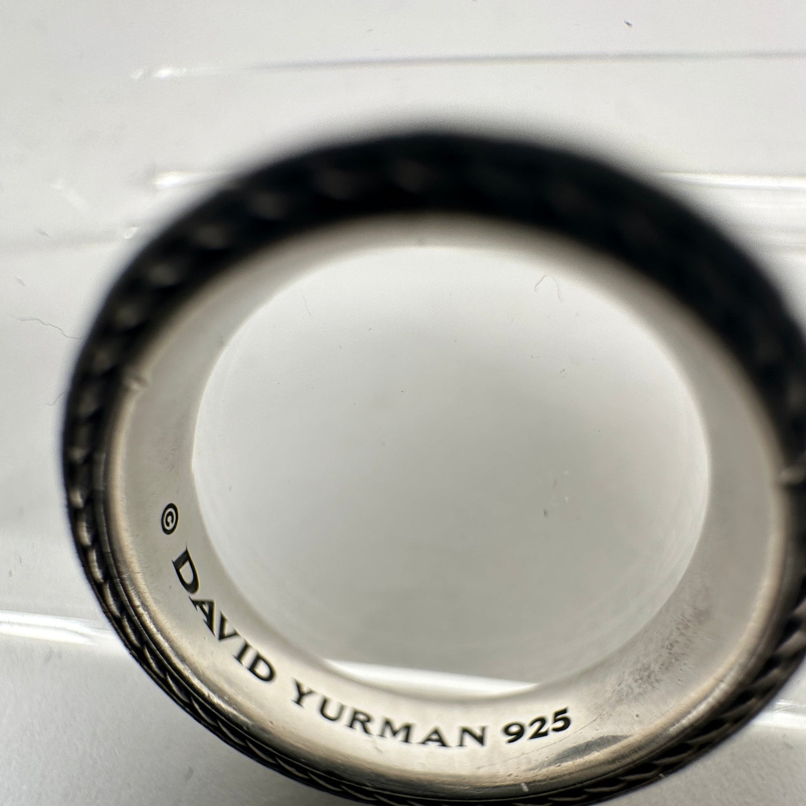 David Yurman Band Ring Size 12