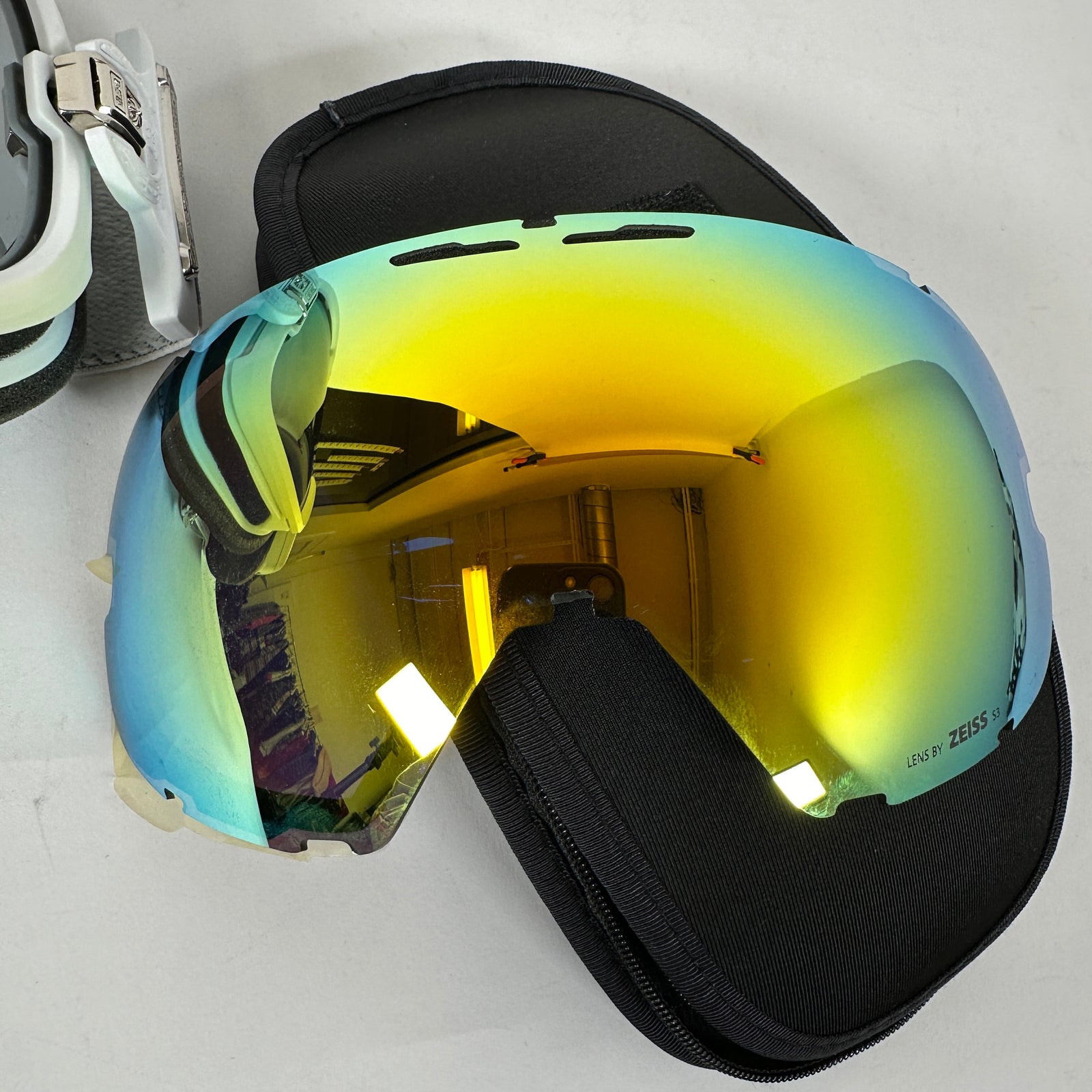 Chrome Hearts Snow Camo Ski Googles