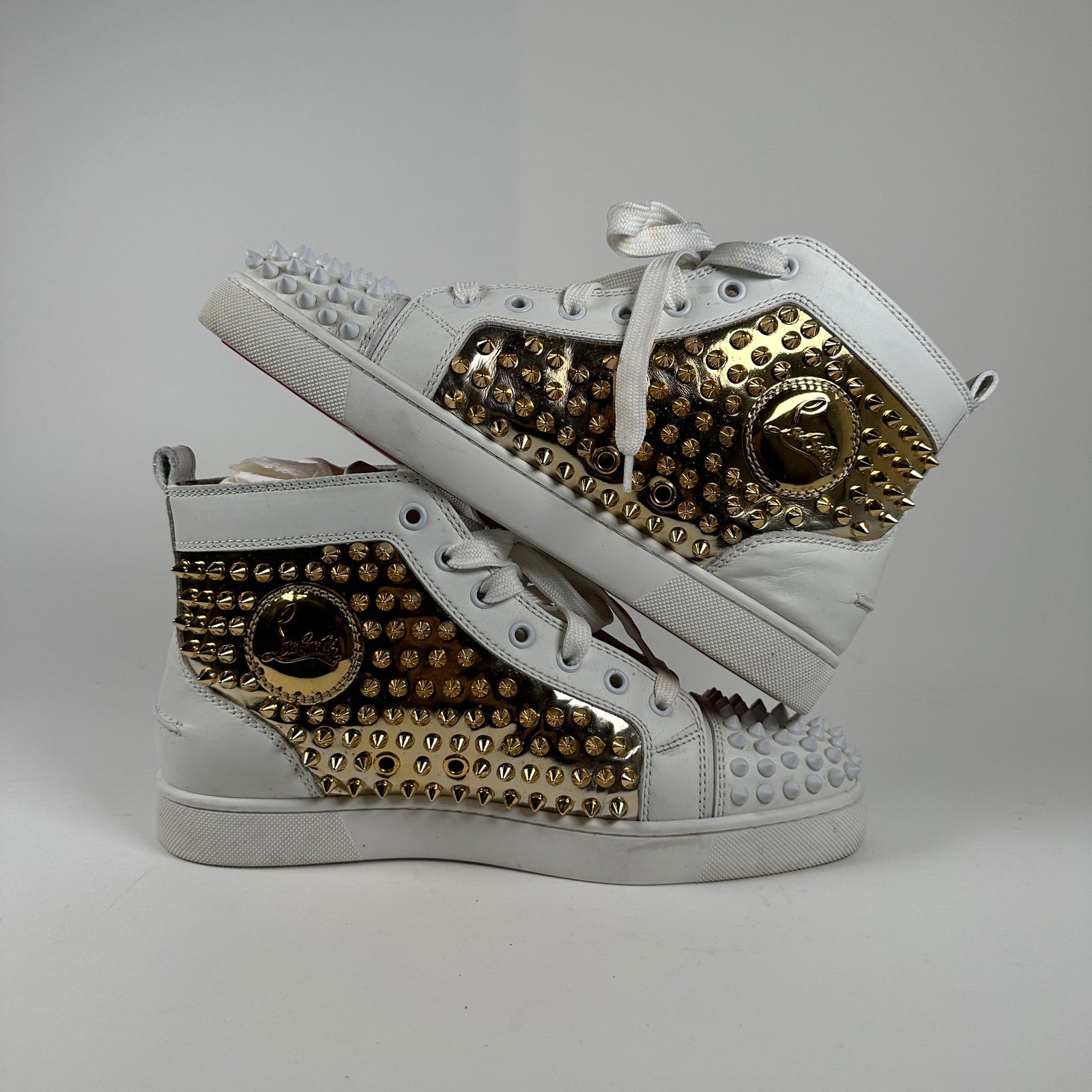 Christian Louboutin Spike Hightops Size 39.5