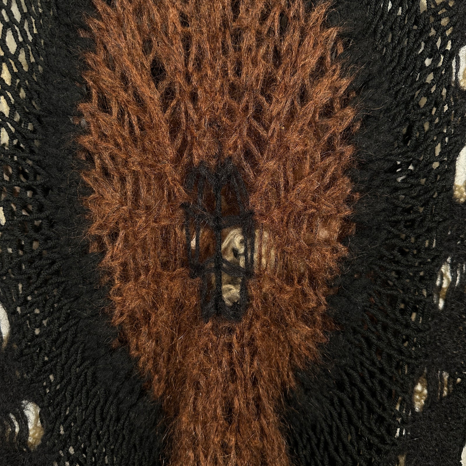 JPG Spider Webbed Knit Sweater AW07 Size M