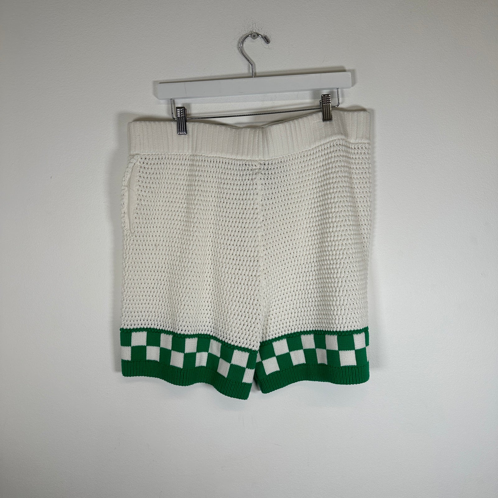 Casablanca Crochet Knit Shorts Size XL